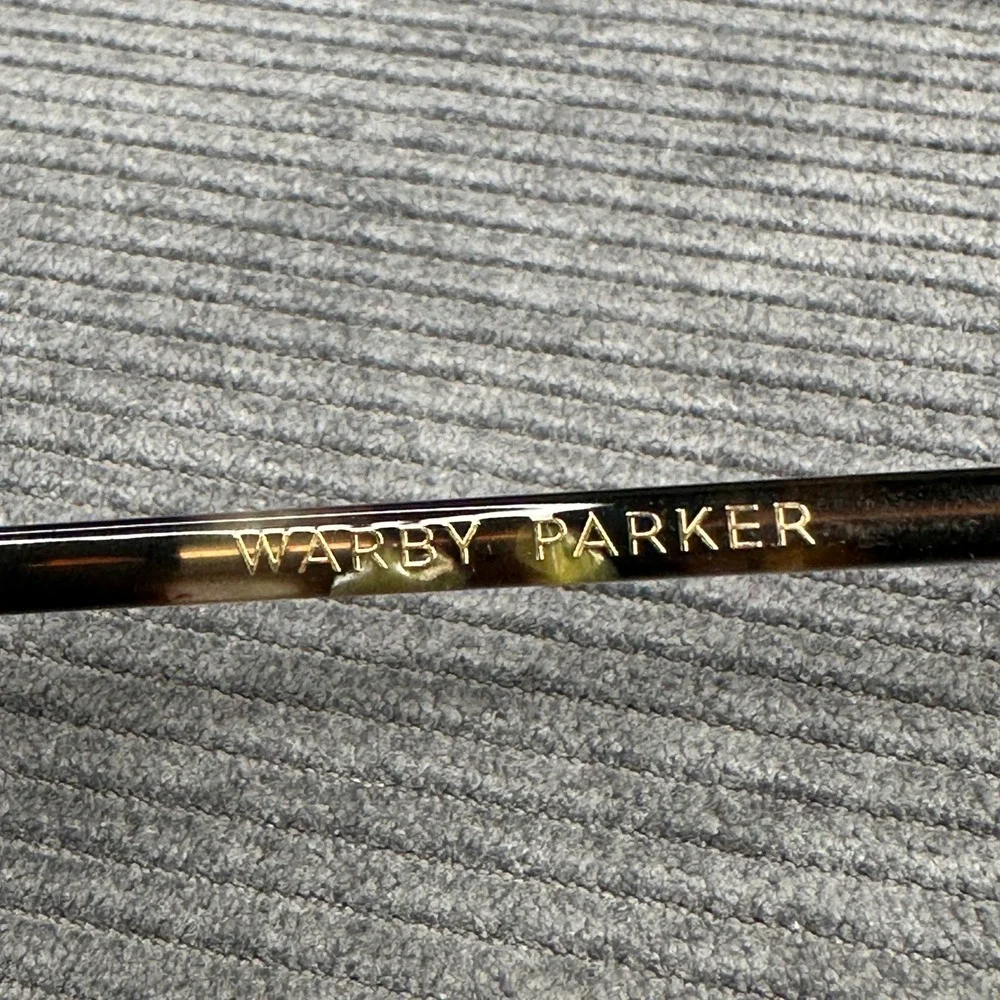 Warby Parker Esme Y2K Multi Color Tortoise Cat Eye Eyeglass Frames 55-16-135